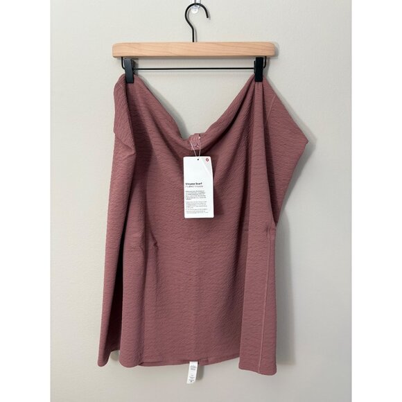 NEW Lululemon Vinyasa Scarf Spanish Rose Gold Crinkle Textured Customizable OS - Picture 5 of 11